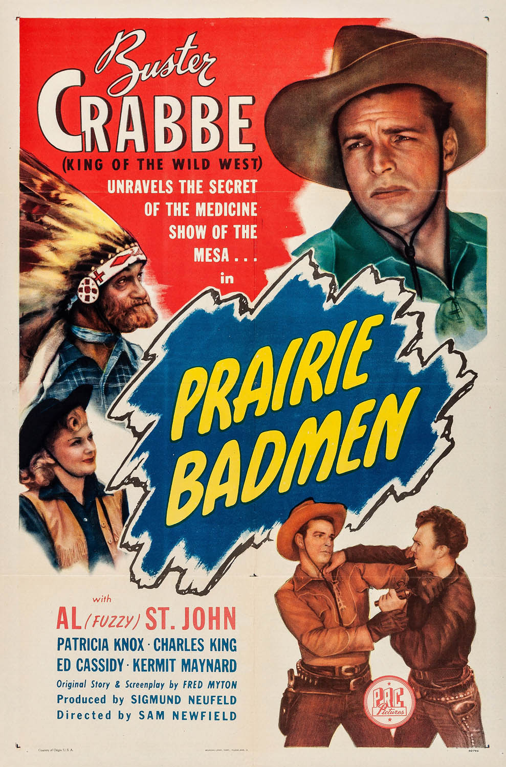 PRAIRIE BADMEN